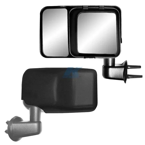 Towing Mirrors Snap & Zap – Jeep Wrangler JK (2007–2018) - Aftermarket Accessory