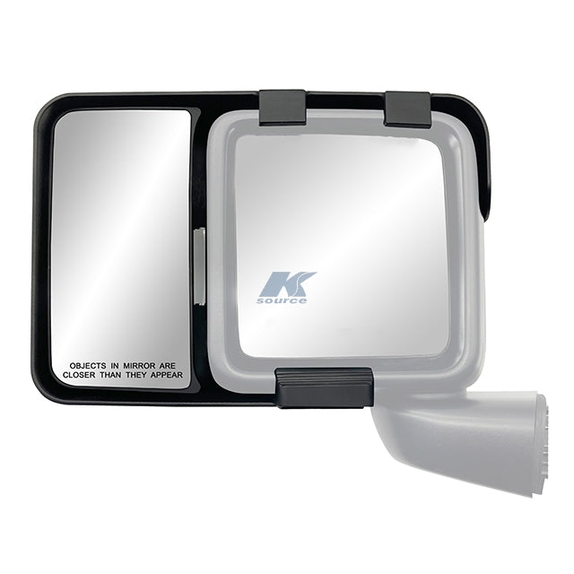 Towing Mirrors Snap & Zap – Jeep Wrangler JL (2018–Present) - Aftermarket Accessory