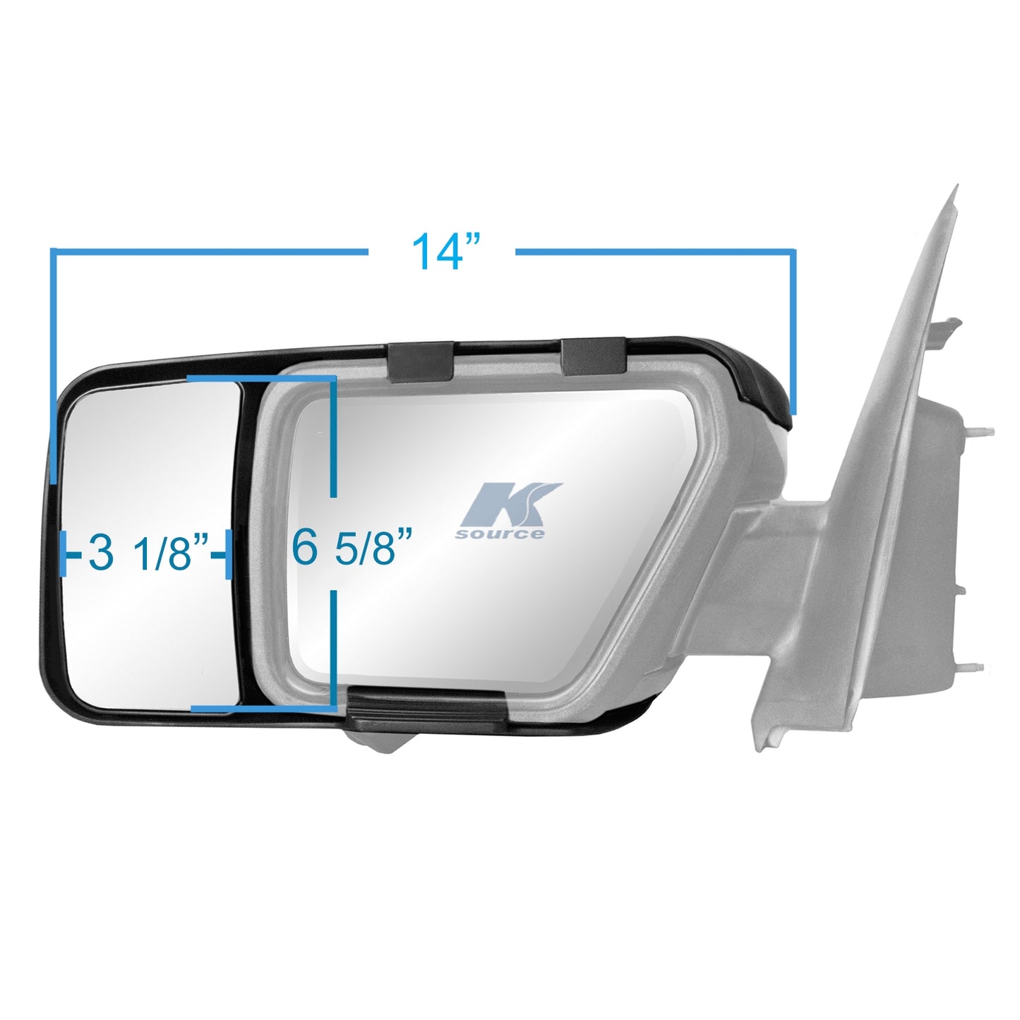 81860 Snap & Zap Towing Mirrors - Ford F150 (2021-Up)