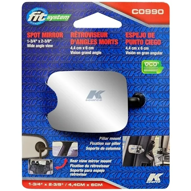 C0990 Fit System Pillar Mount Blind Spot Mirror 45mm x 62mm