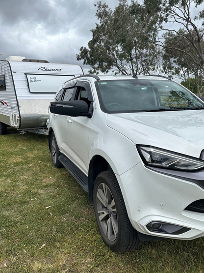 Towing Mirrors Snap & Zap – Isuzu MU-X (2021–Current) - Aftermarket Accessory